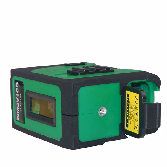 Kreuzlinienlaser mit grünem Laserstrahl, 12 Linien