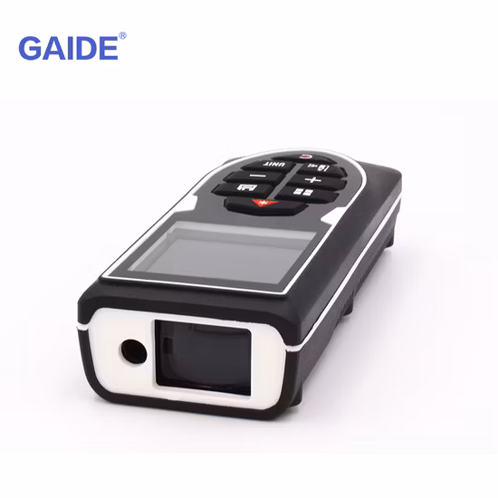 50 m bis 120 m Laser-Entfernungsmesser mit roter Linie, Entfernungsmesser misst Fuß