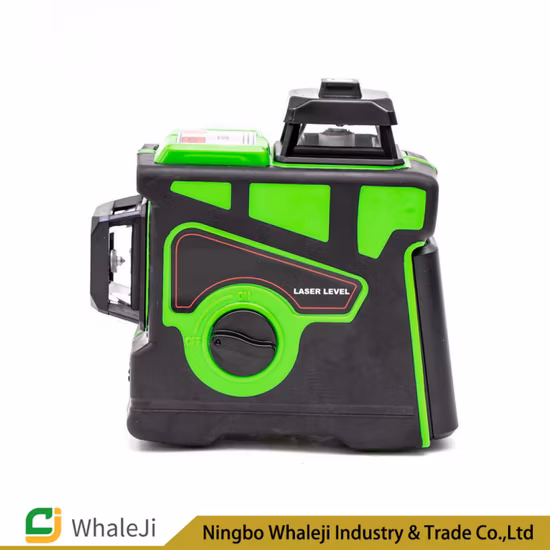 12-Linien-Laser-Nivelliergerät, 3D-Laser-Nivelliergerät mit grünem Strahl